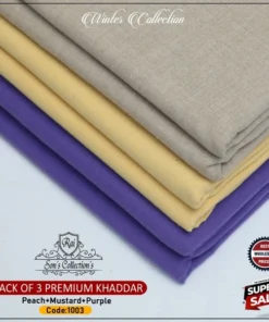 Winter Premium Goli Khaddar PACK OF 3-PGK-1003