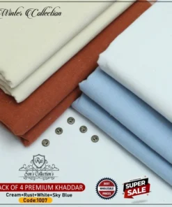 Winter Premium Goli Khaddar PACK OF 4-PGK-1007