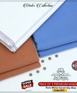 Winter Premium Goli Khaddar PACK OF 3-PGK-1011