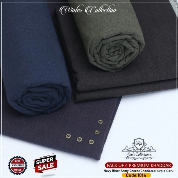 Winter Hertiage Khaddi PACK OF 4 -WHK-1014